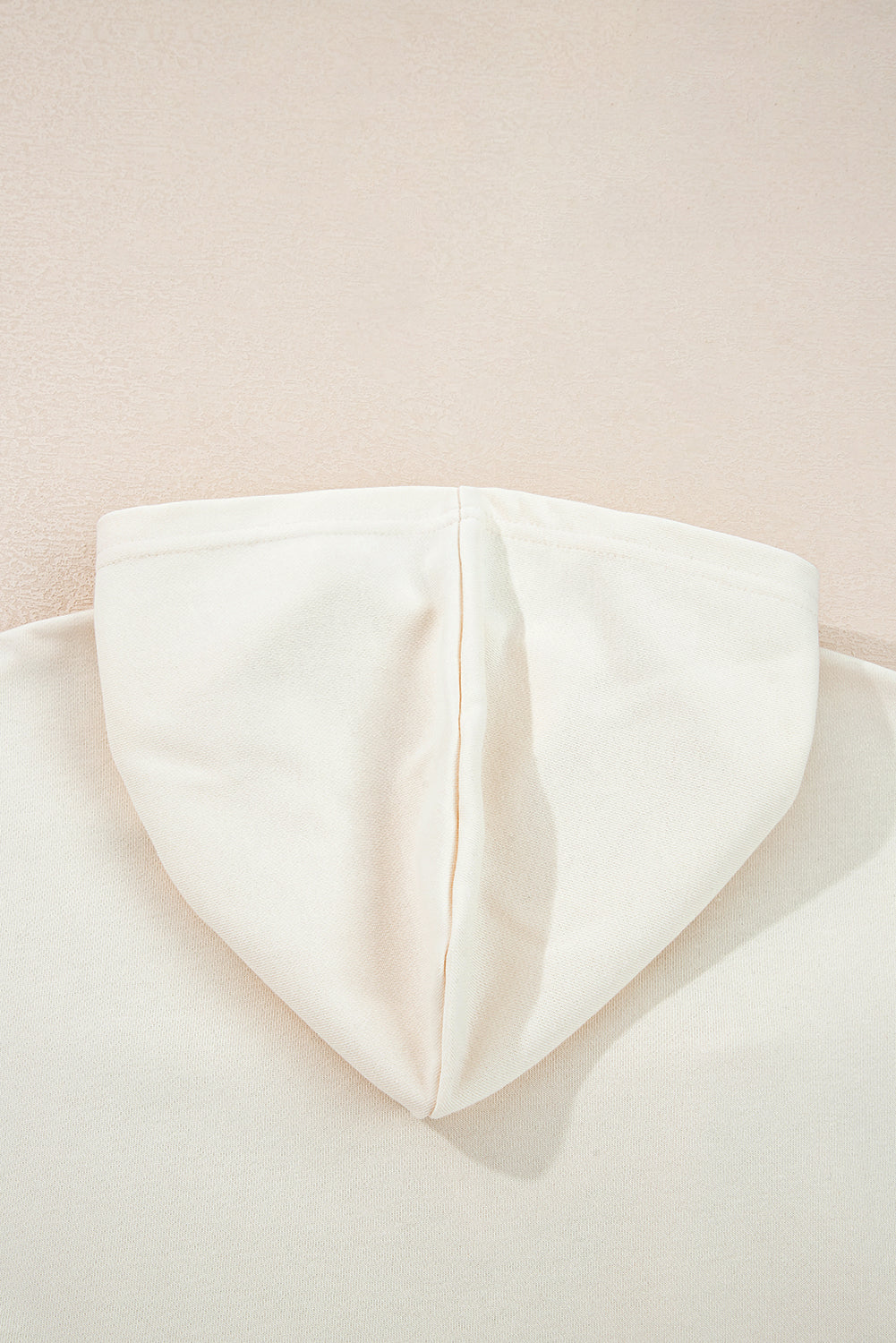 Oversized Bow Hoodie – Creamy White