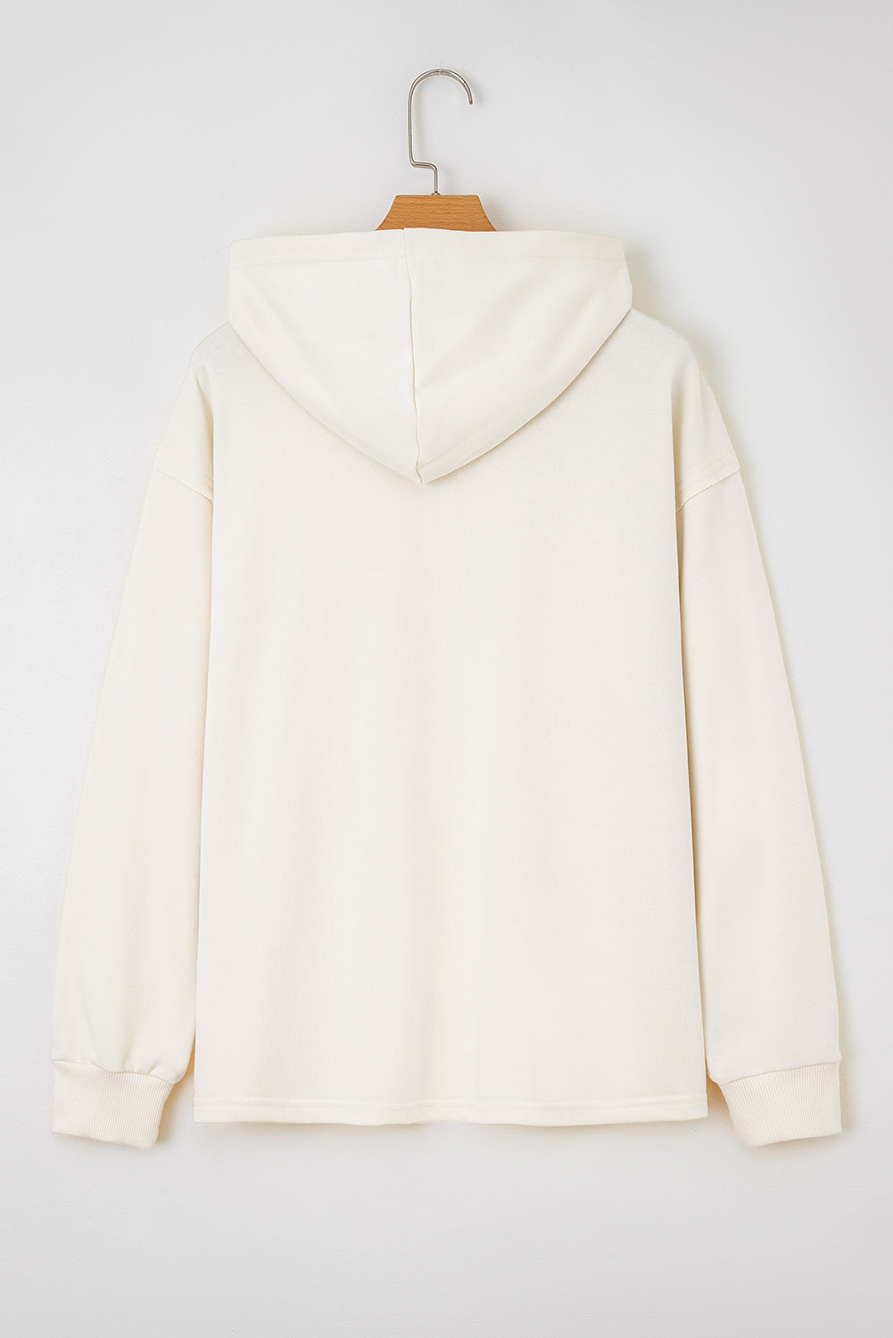 Oversized Bow Hoodie – Creamy White