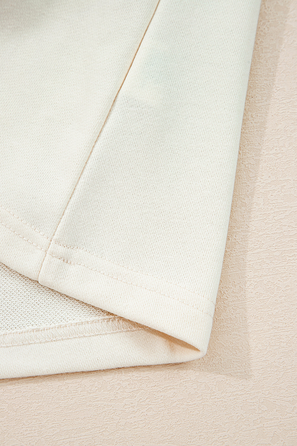 Oversized Bow Hoodie – Creamy White