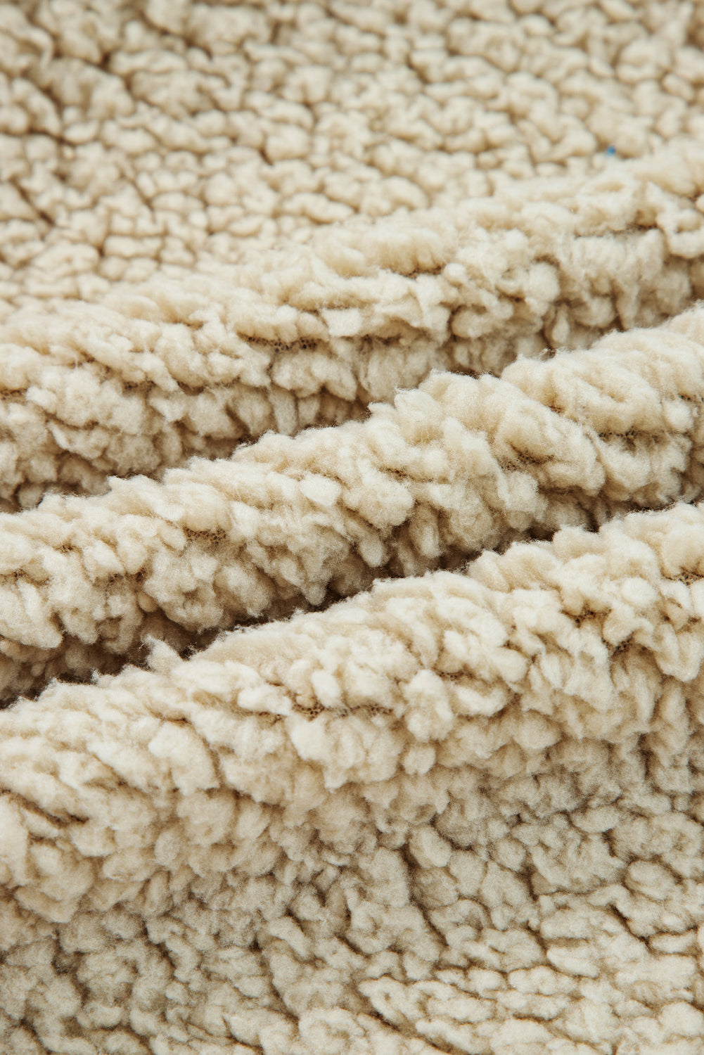 Vintage Floral Printed Sherpa Lined Hooded Jacket