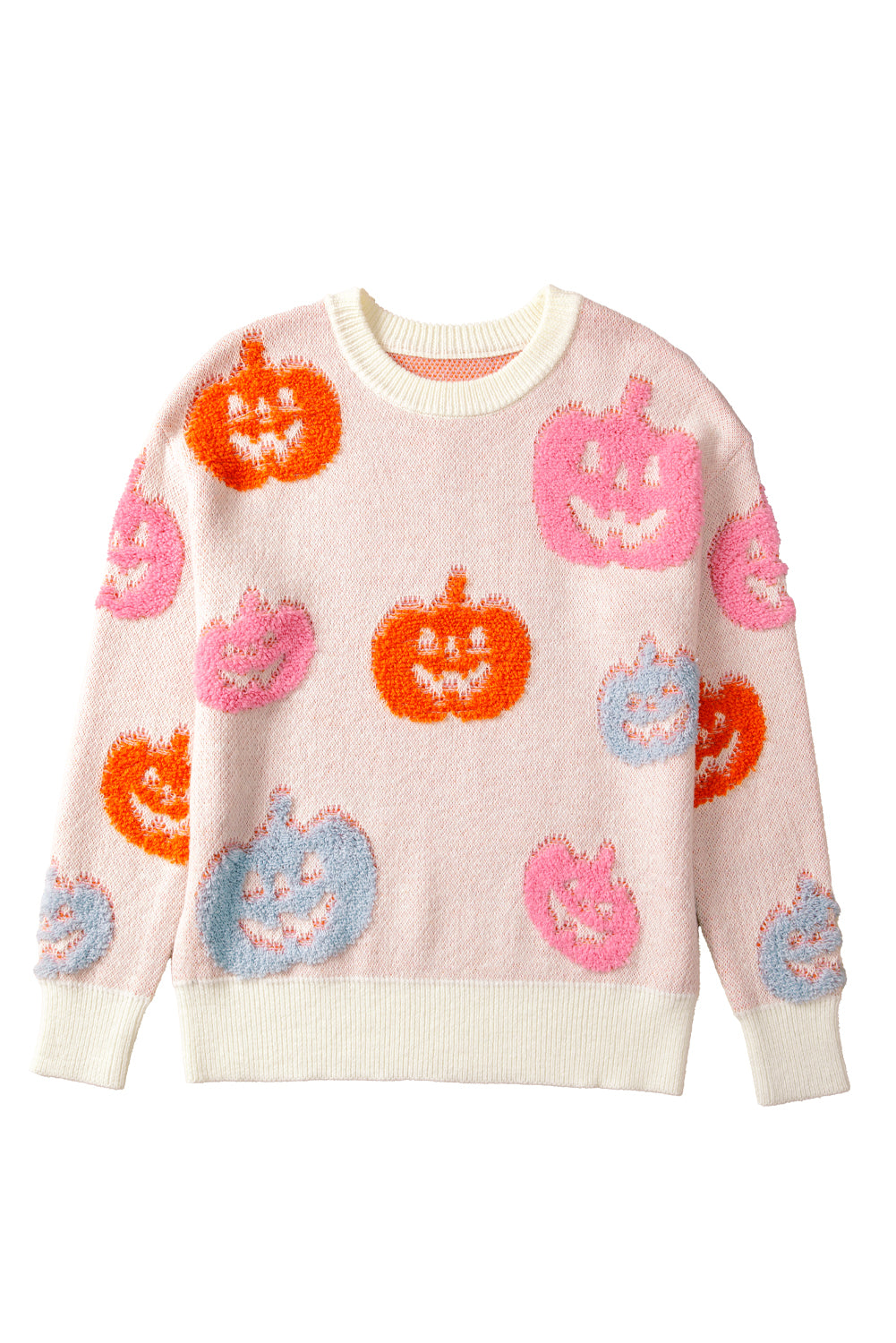 Halloween Cute Pumpkin Pattern Sweater