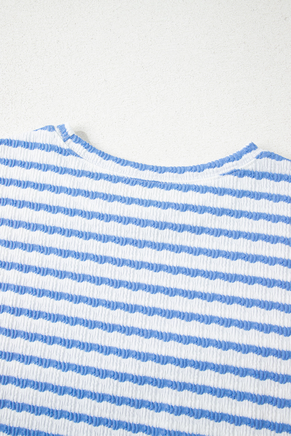 Coastal Stripe Lounge Set – Top & Pocket Shorts