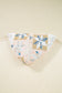 Beige Geo Pattern Patchwork Hoodie with Kangaroo Pocket