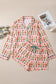 Pink Christmas Nutcracker Long Sleeve Shirt Shorts Pajama Set