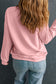 Pink Merry & Bright Printed Holiday Pullover Sweatshirt
