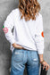 White Cute Halloween Pumpkin Graphic Sweatshirt