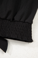 Black Knot Waist Sleeveless Top & Wide Leg Pants Two-Piece Set