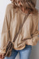 Exposed Seam Long Sleeve Sweatshirt