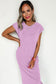 Wisteria Mineral Wash Pocketed Sleeveless T-Shirt Dress