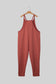 Solid Loose Fit Harem Jumpsuit