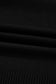 Black Contrast Trim Big Bow Accent Cropped Sweater