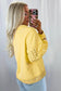 Floral Embroidered Patchwork Pullover with Snap Button Neckline