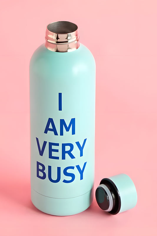 I Am Very Busy Stainless Steel Water Bottle