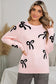 Blush Bow Knit Sweater