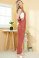 Solid Loose Fit Harem Jumpsuit