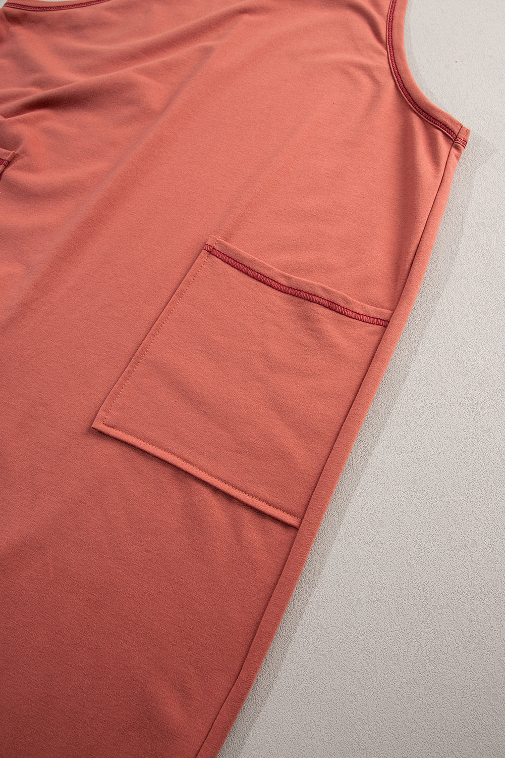Solid Loose Fit Harem Jumpsuit
