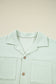 Clearly Aqua Textured Patch Chest Pocket Shirt and Pants Set