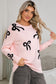 Blush Bow Knit Sweater