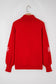 Red Merry Snowflake Pattern Christmas Turtleneck Sweater