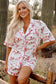Pink Cowgirl Print Pajama Set – Western Button-Up Sleepwear