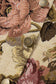 Floral Waffle Knit Patchwork Chest Pockets Buttoned Jacket