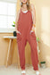 Solid Loose Fit Harem Jumpsuit