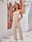 Lovelet Spaghetti Strap Jumpsuit with Pockets