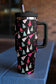 Black Christmas Tree Printed 40oz Tumbler Cup