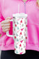 White Christmas Tree Printed 40oz Tumbler Cup