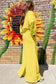 Vibrant Drop Shoulder Pullover & Wide Leg Pants Set