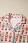 Pink Christmas Nutcracker Long Sleeve Shirt Shorts Pajama Set