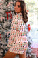 Pink Christmas Nutcracker Long Sleeve Shirt Shorts Pajama Set