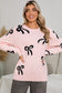 Blush Bow Knit Sweater