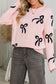 Blush Bow Knit Sweater