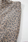 Leopard Print Wide-Leg Jeans with Drawstring Waist & Side Pockets