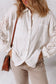 Lace Patchwork Cotton Gauze Shirt with Button Detail