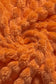 Orange Large Soft Fleece Textured Throw Blanket