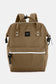 Himawari Water Resistant Canvas Backpack Bag with Side Pockets