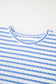 Coastal Stripe Lounge Set – Top & Pocket Shorts