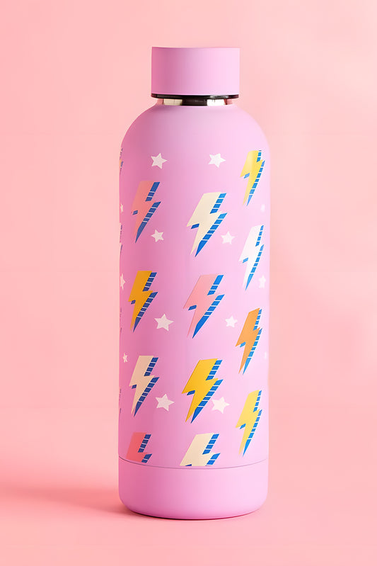 Cute Graphic Stainless Steel Water Bottle